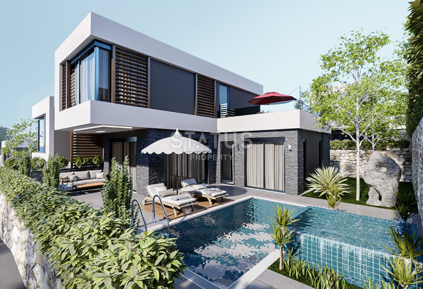 Вилловый проект в районе пляжа Инджекум. 300м2 фото 6