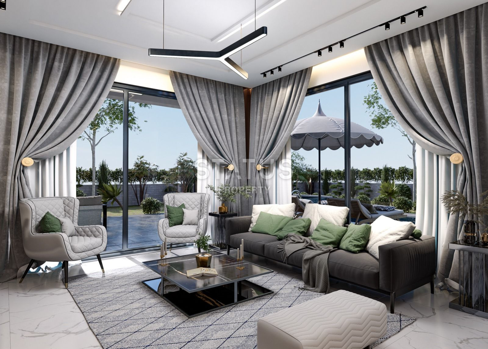 Вилловый проект в районе пляжа Инджекум. 300м2 фото 11