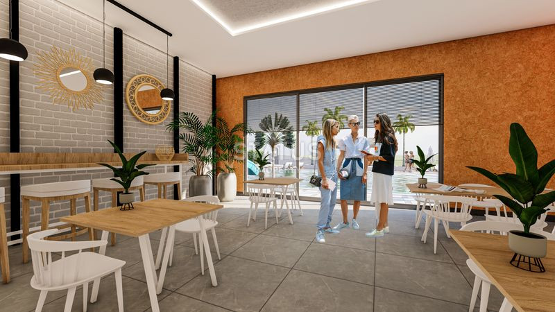 Проект долевого строительства в Авсалларе с полной инфраструктурой, частным пляжем, трансфером до моря. 64м2 – 119м2 фото 15