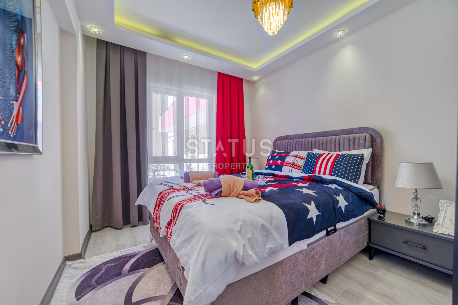 Трёхкомнатная квартира с хорошей локацией в Махмутларе. 95м2 фото 4