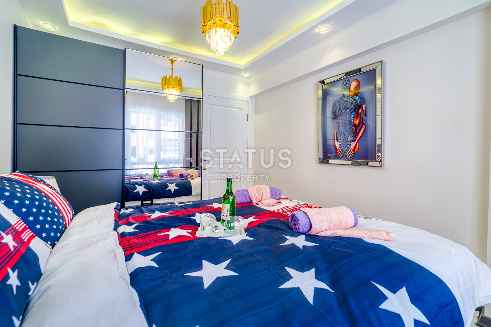 Трёхкомнатная квартира с хорошей локацией в Махмутларе. 95м2 фото 6