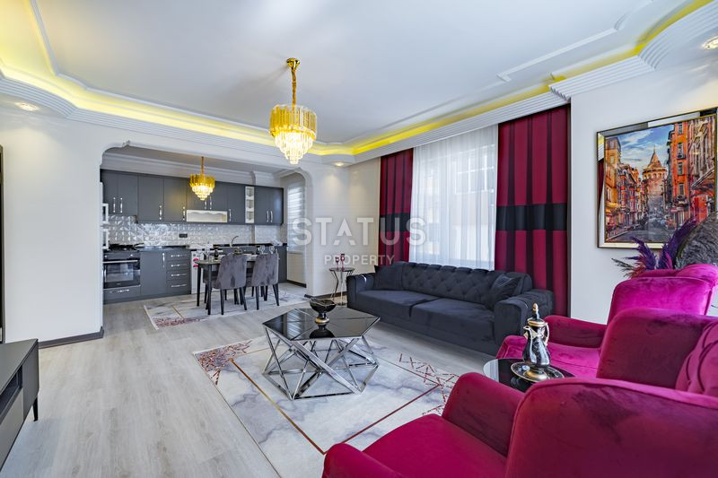 Spacious furnished apartment 2+1 in a complex with infrastructure in Mahmutlar, 125 m2. фото 3