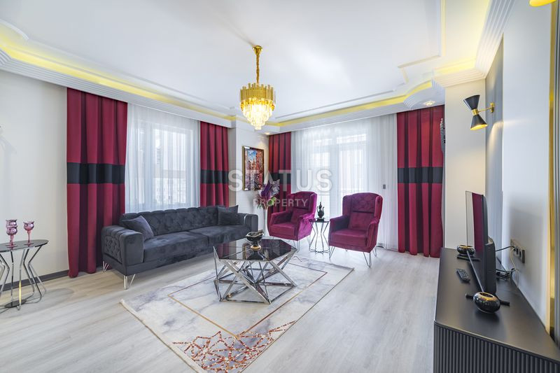 Spacious furnished apartment 2+1 in a complex with infrastructure in Mahmutlar, 125 m2. фото 4