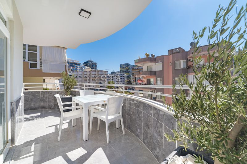 Spacious furnished apartment 2+1 in a complex with infrastructure in Mahmutlar, 125 m2. фото 28