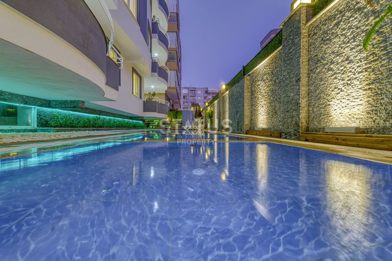 Spacious furnished apartment 2+1 in a complex with infrastructure in Mahmutlar, 125 m2. фото 30