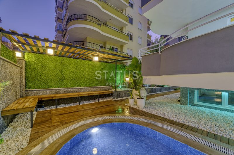 Spacious furnished apartment 2+1 in a complex with infrastructure in Mahmutlar, 125 m2. фото 35