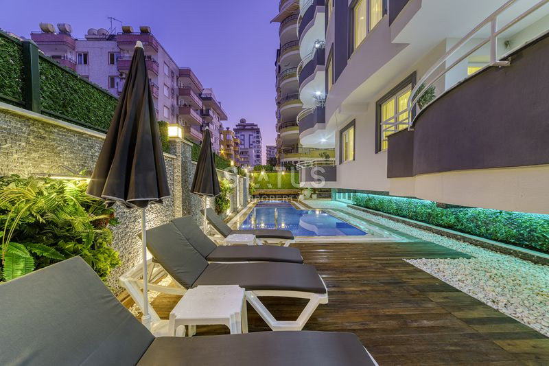 Spacious furnished apartment 2+1 in a complex with infrastructure in Mahmutlar, 125 m2. фото 36