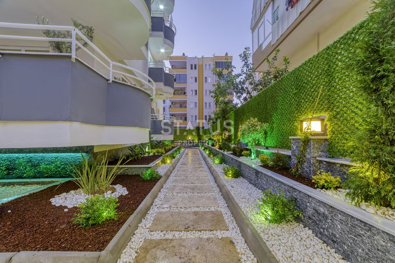 Spacious furnished apartment 2+1 in a complex with infrastructure in Mahmutlar, 125 m2. фото 40