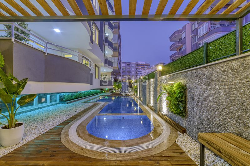 Spacious furnished apartment 2+1 in a complex with infrastructure in Mahmutlar, 125 m2. фото 42