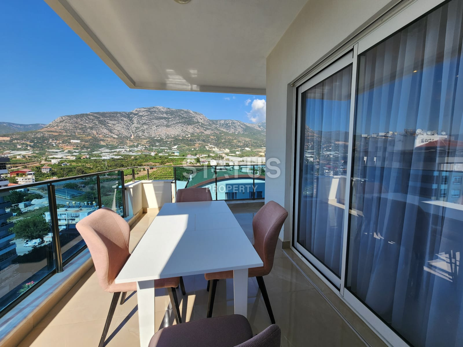 Апартаменты планировки 1+1 в шикарном комплексе с видом на море и горы, 76м2 фото 15