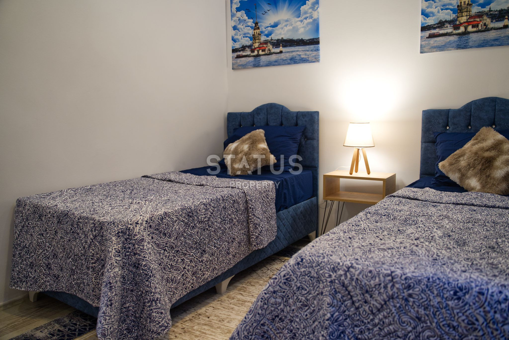 Bright three-room apartment in the center of Alanya, 100 m2 фото 19