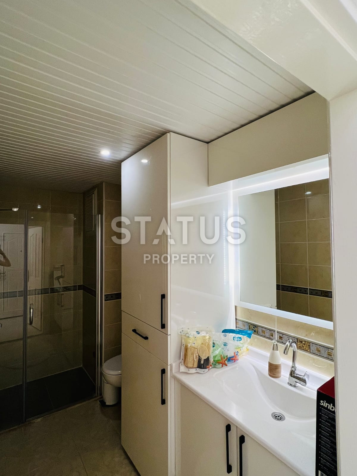 Three-room furnished apartment in a complex with a rich infrastructure in Cikcilli. 100m2 фото 7