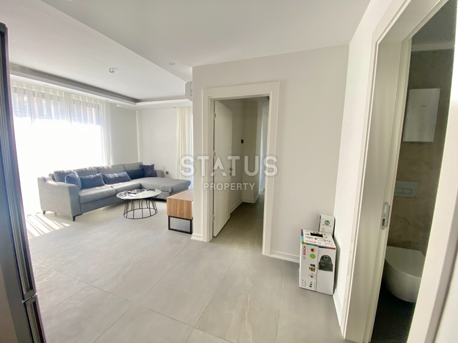 Двухкомнатная меблированная квартира в 150м от пляжа Клеопатра. 50м2 фото 3