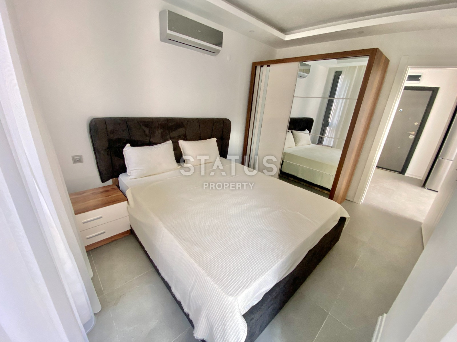 Двухкомнатная меблированная квартира в 150м от пляжа Клеопатра. 50м2 фото 9