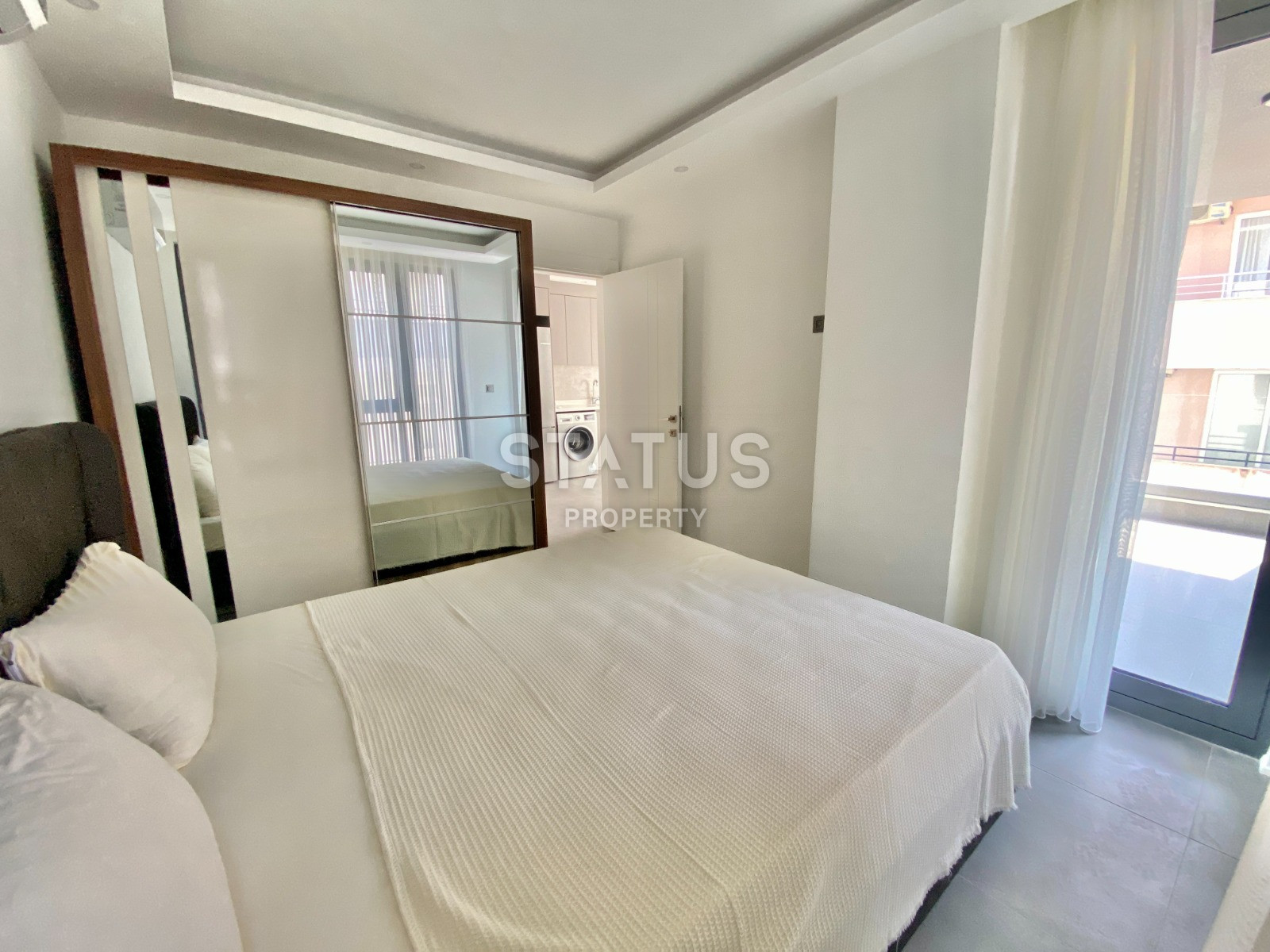 Двухкомнатная меблированная квартира в 150м от пляжа Клеопатра. 50м2 фото 10