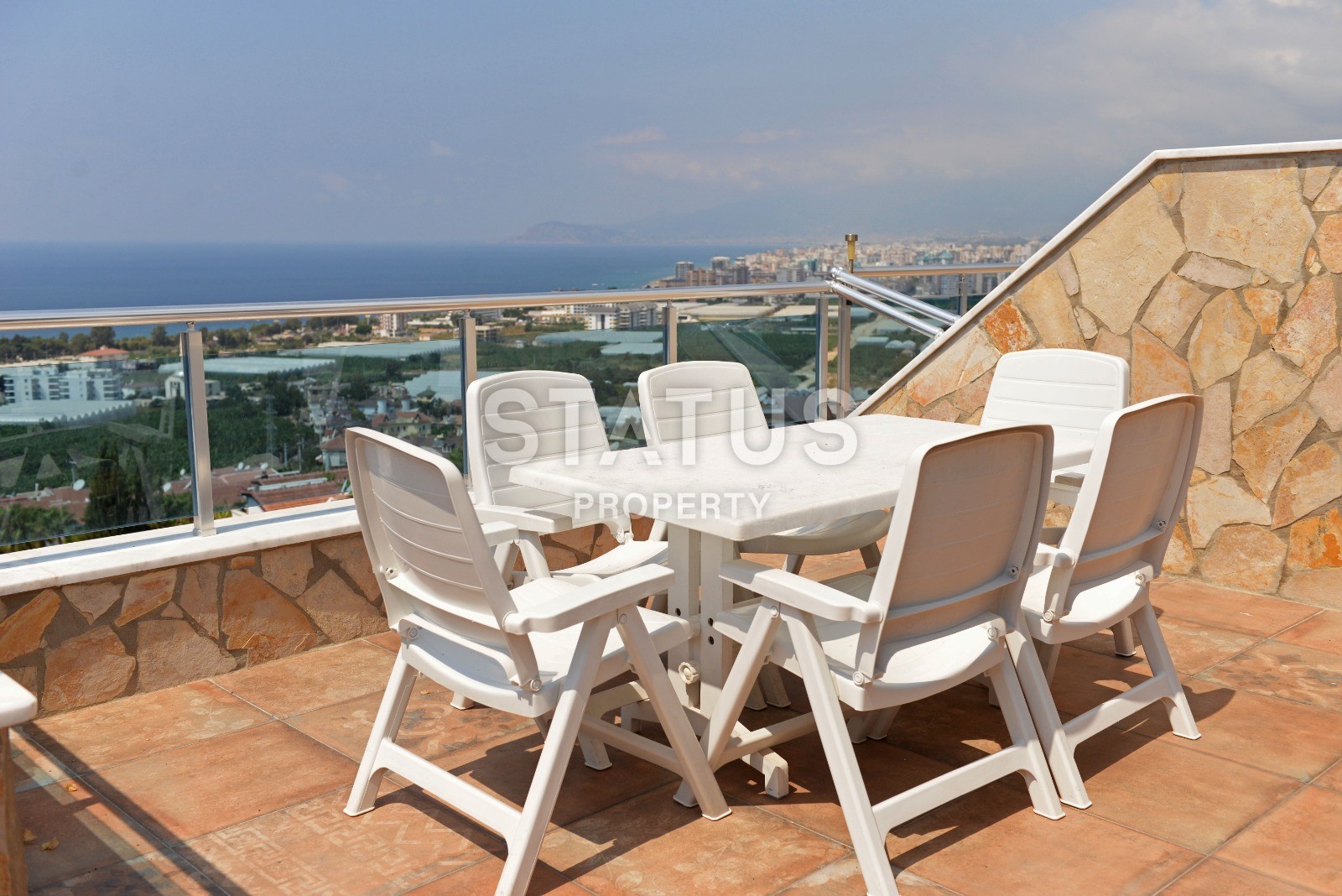 Three-level furnished villa with a sea view, Kargizdak, 190 m2 фото 17