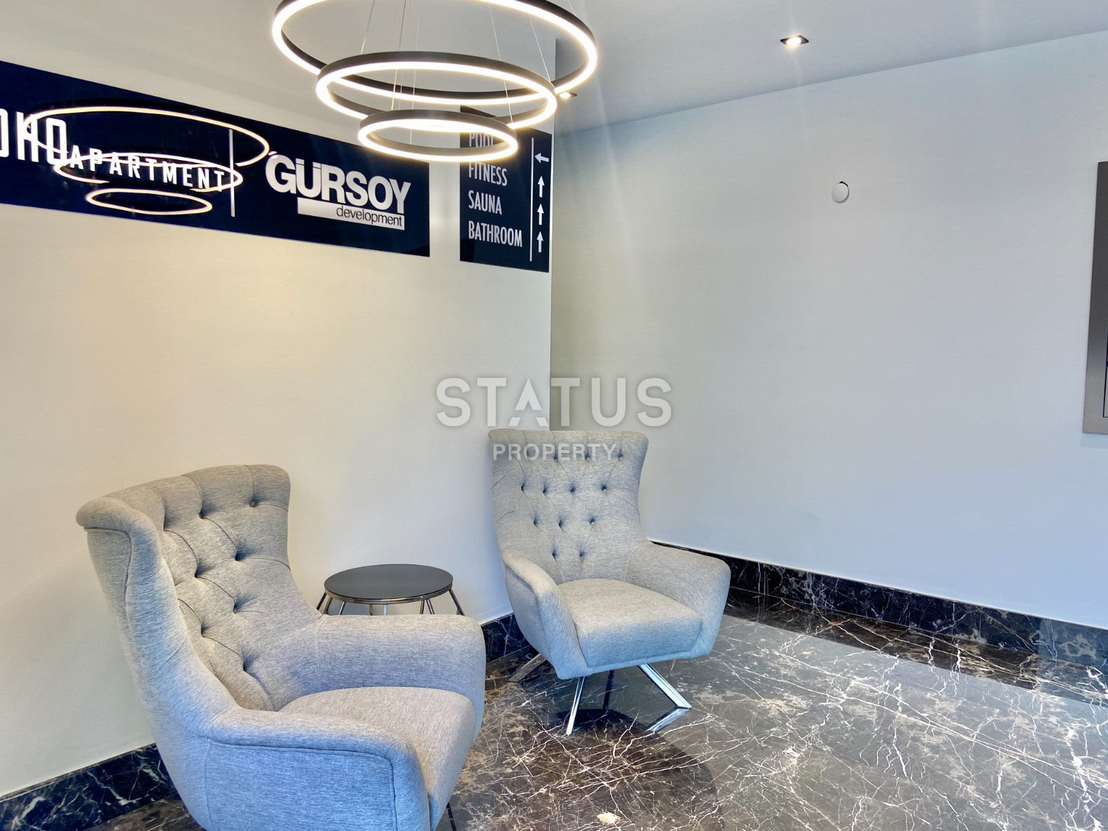 Двухкомнатная меблированная квартира в 150м от пляжа Клеопатра. 50м2 фото 17