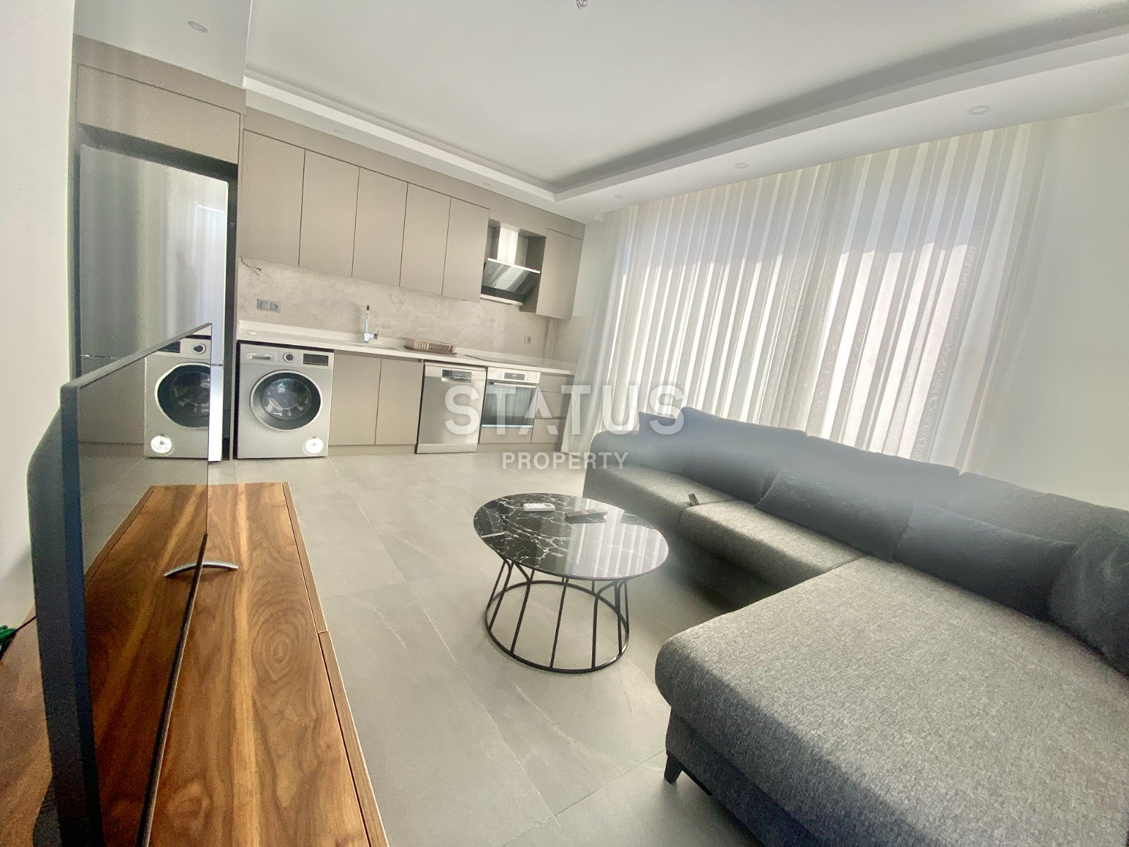 Двухкомнатная меблированная квартира в 150м от пляжа Клеопатра. 50м2 фото 21