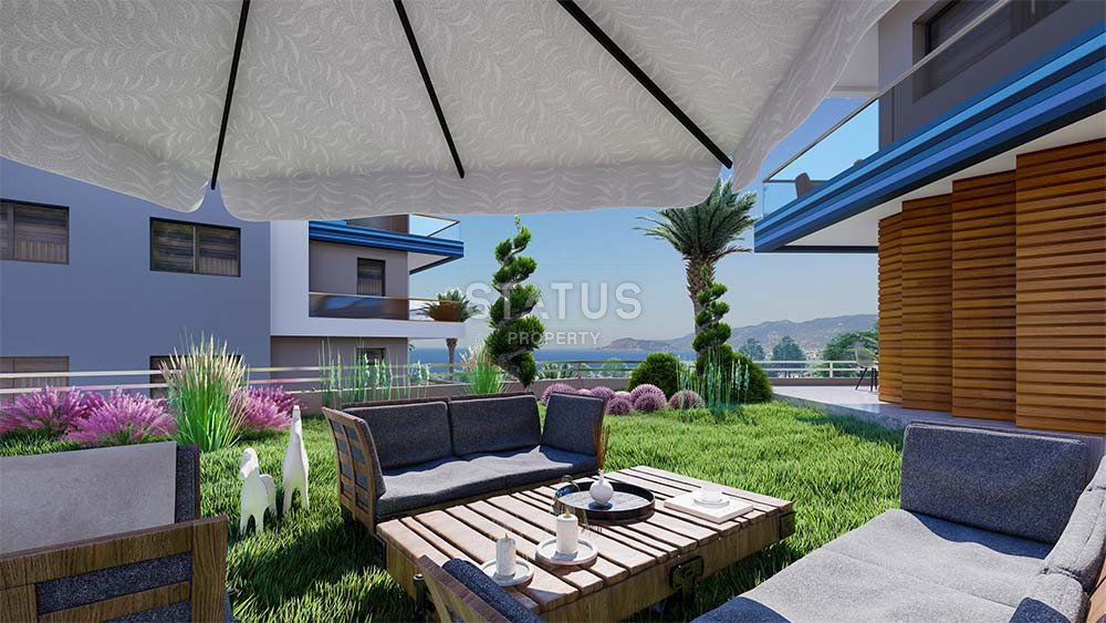 Apartment 1+1 in a new residential complex in Kargicak. 55m2 фото 12