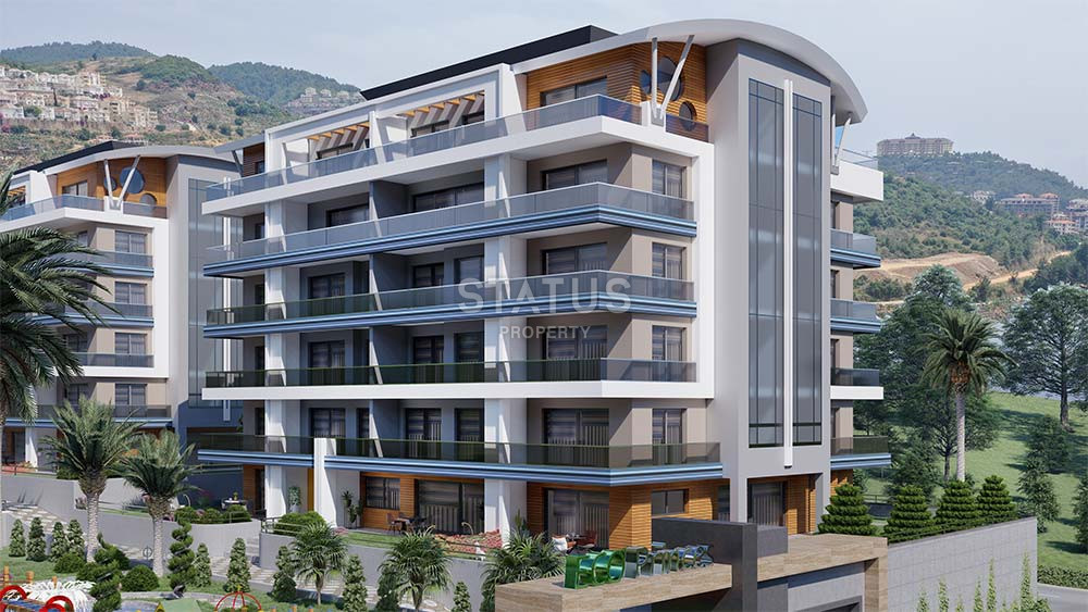 Apartment 1+1 in a new residential complex in Kargicak. 55m2 фото 22