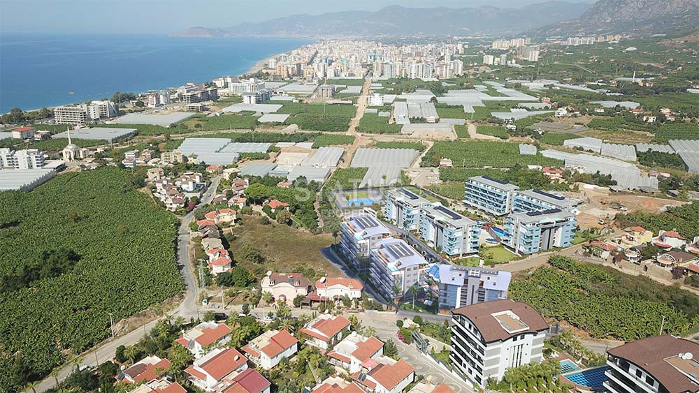 Apartment 1+1 in a new residential complex in Kargicak. 55m2 фото 26