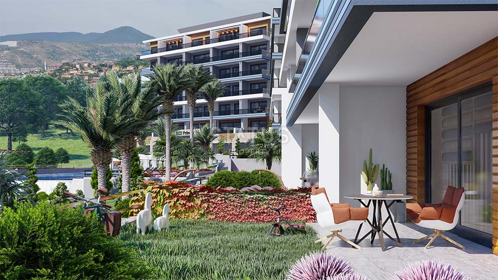 Apartment 1+1 in a new residential complex in Kargicak. 55m2 фото 28