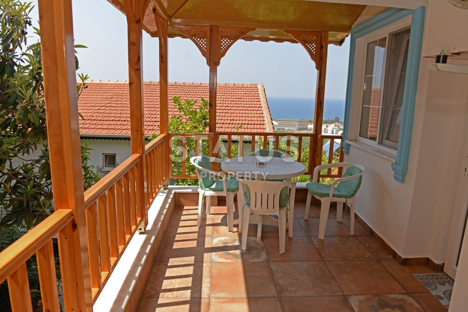 Three-level furnished villa with a sea view, Kargizdak, 190 m2 фото 16