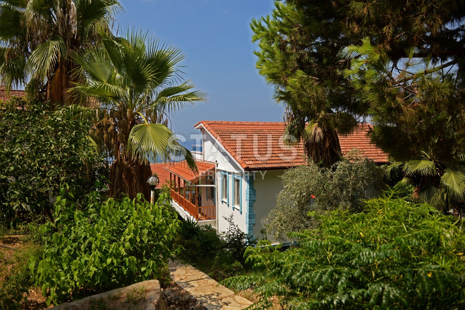 Three-level furnished villa with a sea view, Kargizdak, 190 m2 фото 20