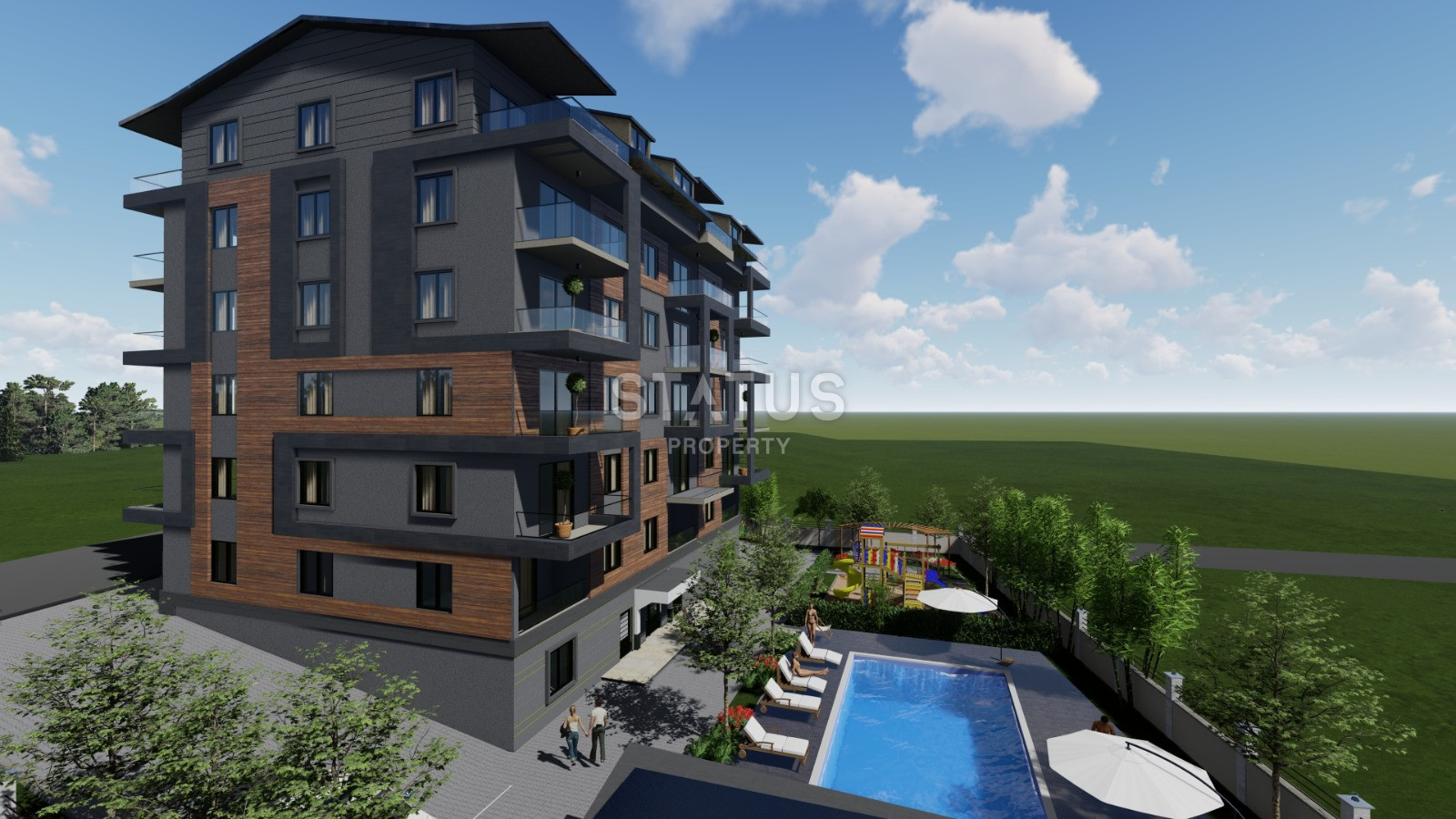 Проект долевого строительства в Газипаша. 51м2 – 144м2 фото 3