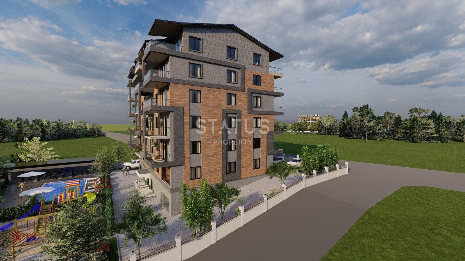 Проект долевого строительства в Газипаша. 51м2 – 144м2 фото 4