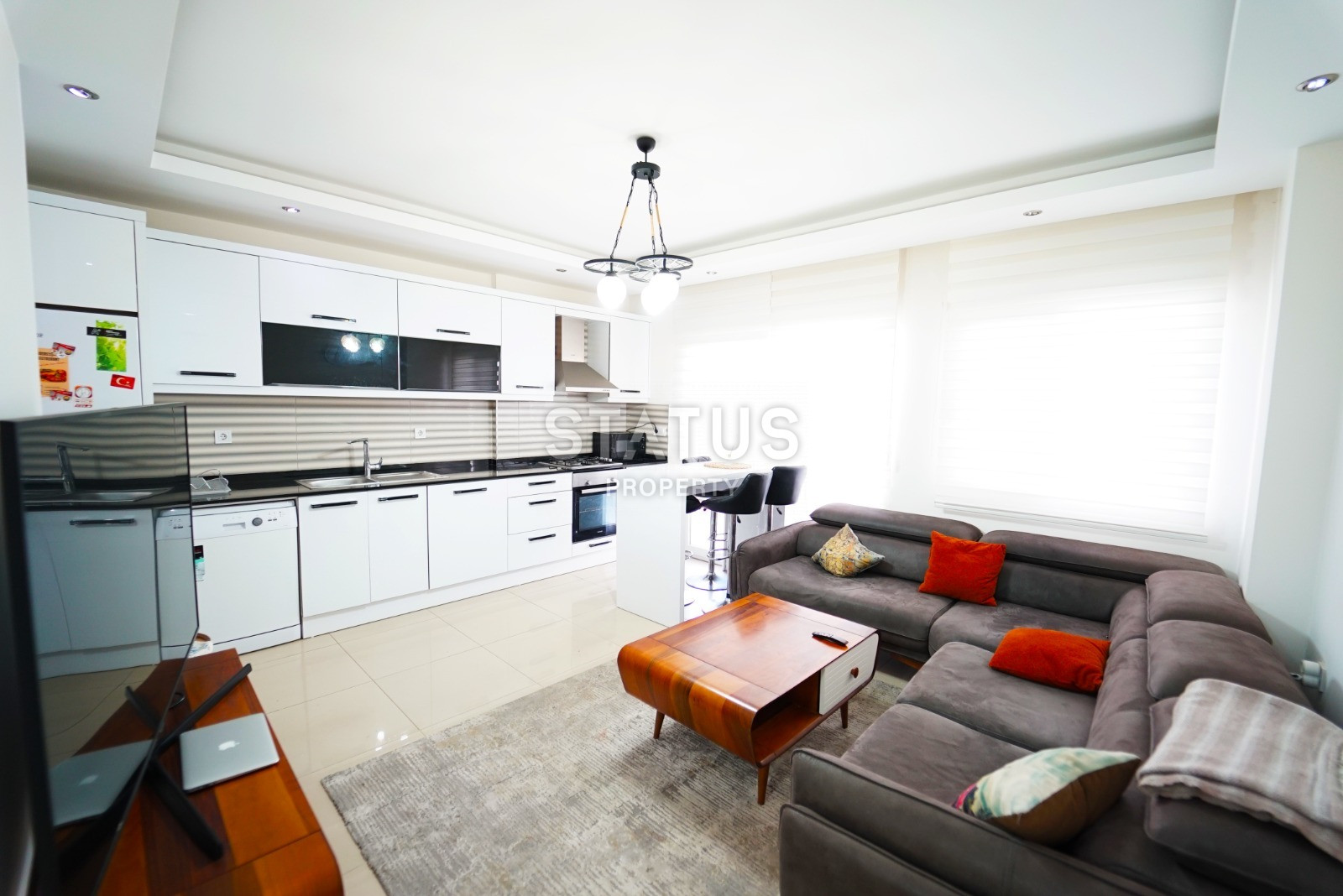 Stylish 2+1 layout apartment in Cikcili, 110m2 фото 20