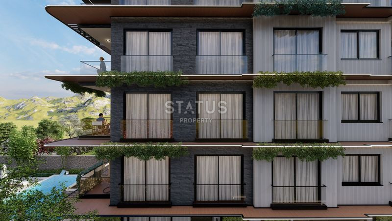 Новый шикарный проект в Кестеле в 200 метрах от моря, 52-111 м2 фото 4