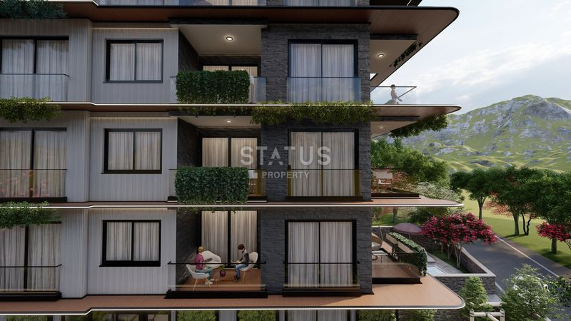 Новый шикарный проект в Кестеле в 200 метрах от моря, 52-111 м2 фото 8