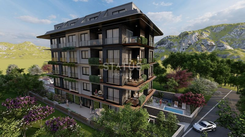 Новый шикарный проект в Кестеле в 200 метрах от моря, 52-111 м2 фото 9