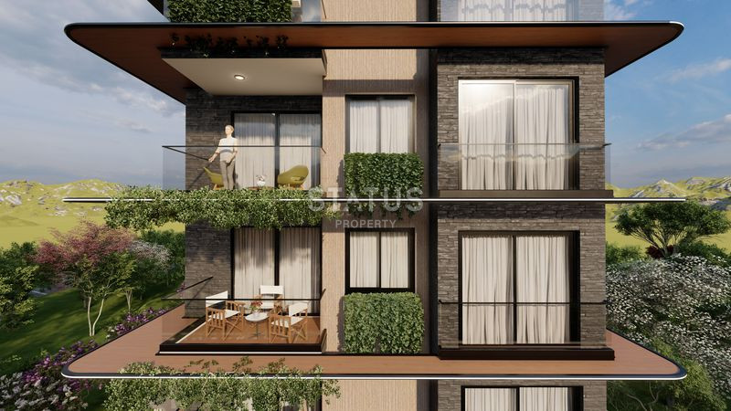 Новый шикарный проект в Кестеле в 200 метрах от моря, 52-111 м2 фото 10