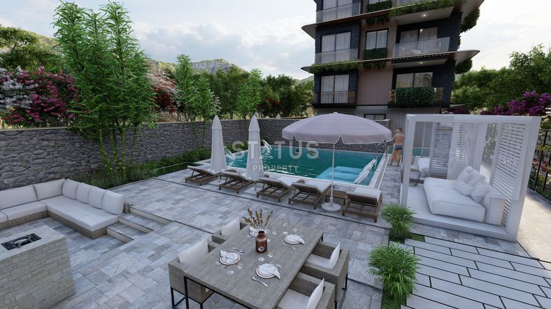 Новый шикарный проект в Кестеле в 200 метрах от моря, 52-111 м2 фото 11