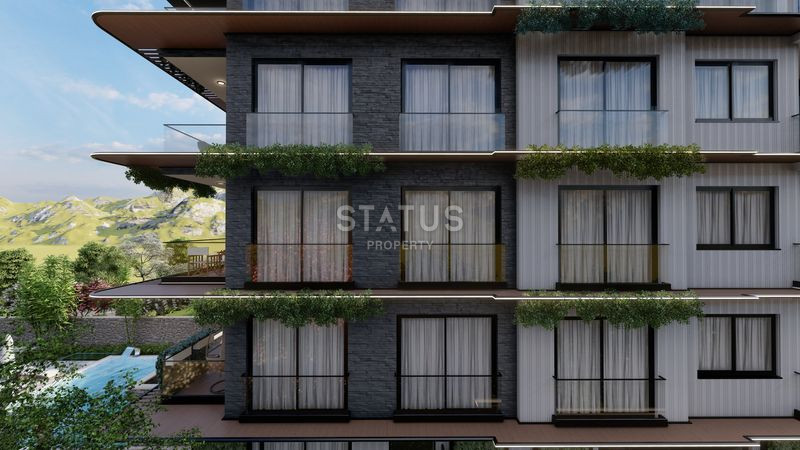 Новый шикарный проект в Кестеле в 200 метрах от моря, 52-111 м2 фото 13