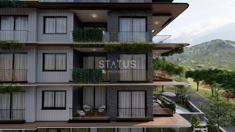 Новый шикарный проект в Кестеле в 200 метрах от моря, 52-111 м2 фото 17