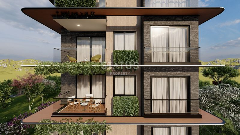 Новый шикарный проект в Кестеле в 200 метрах от моря, 52-111 м2 фото 20