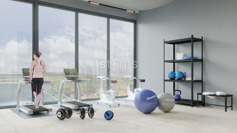 Новый проект на стадии строительства в Авсалларе в 1800 метрах от моря, 40-154 м2 фото 17