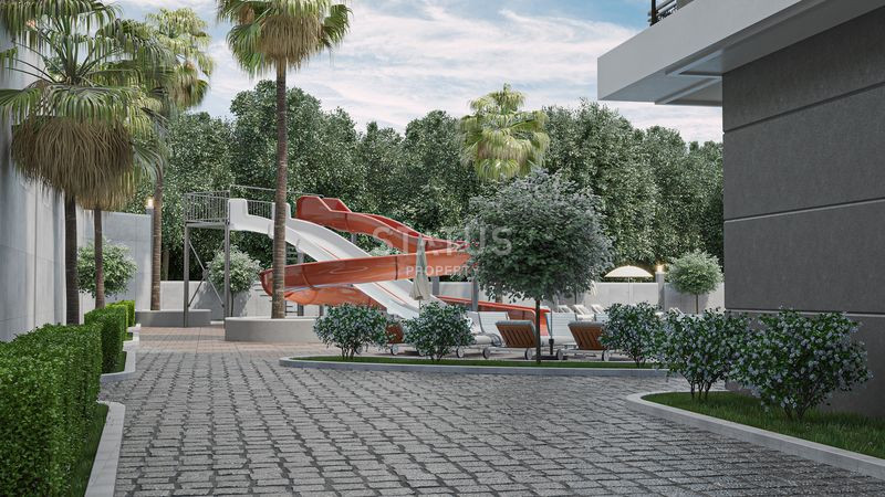 Новый проект на стадии строительства в Авсалларе в 1800 метрах от моря, 40-154 м2 фото 20