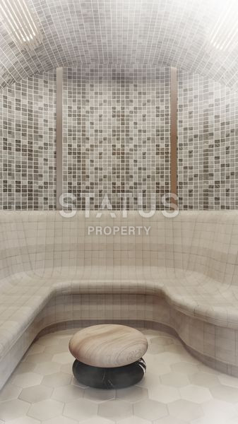 Новый проект на стадии строительства в Авсалларе в 1800 метрах от моря, 40-154 м2 фото 26