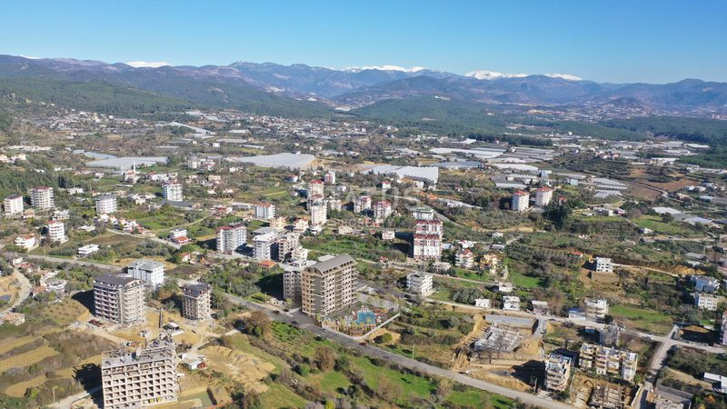 Новый проект на стадии строительства в Авсалларе в 1800 метрах от моря, 40-154 м2 фото 33