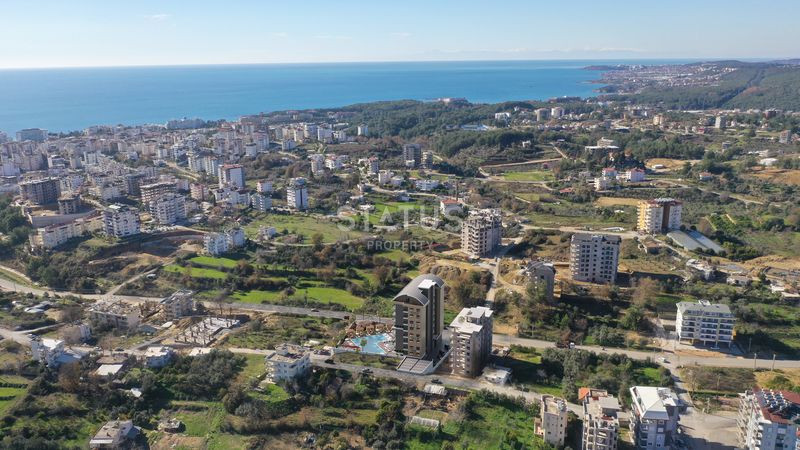 Новый проект на стадии строительства в Авсалларе в 1800 метрах от моря, 40-154 м2 фото 34