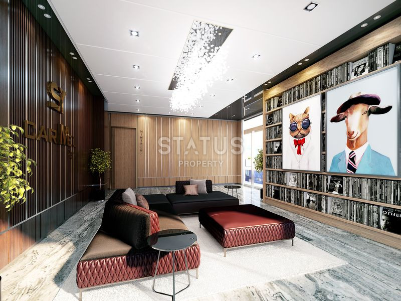 Новый шикарный проект на стадии строительства в Авсалларе, 54 м2 – 145 м2 фото 18