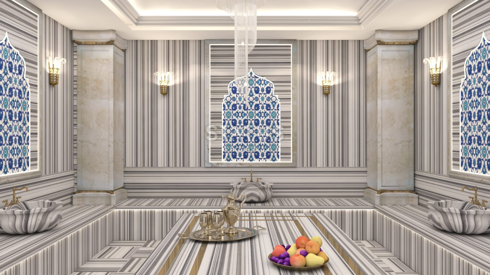 Стильный проект возле Таврских гор в районе Каргыджак, 61 – 214 м2 фото 14