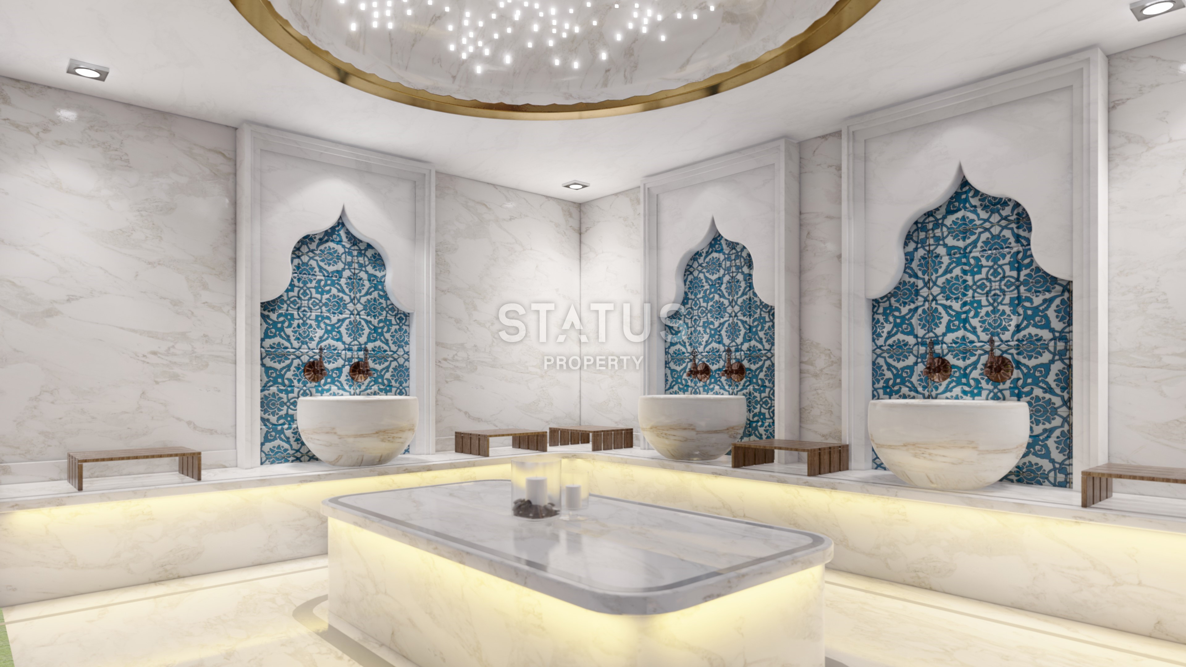 Стильный проект возле Таврских гор в районе Каргыджак, 61 – 214 м2 фото 15