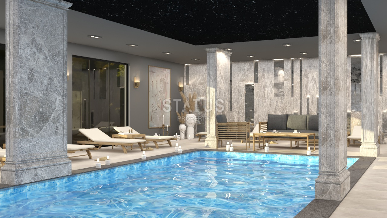 Стильный проект возле Таврских гор в районе Каргыджак, 61 – 214 м2 фото 18