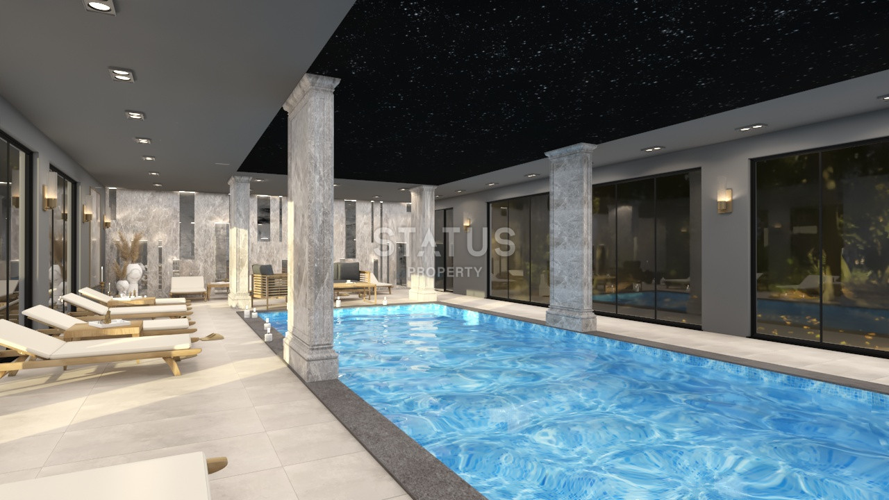 Стильный проект возле Таврских гор в районе Каргыджак, 61 – 214 м2 фото 19