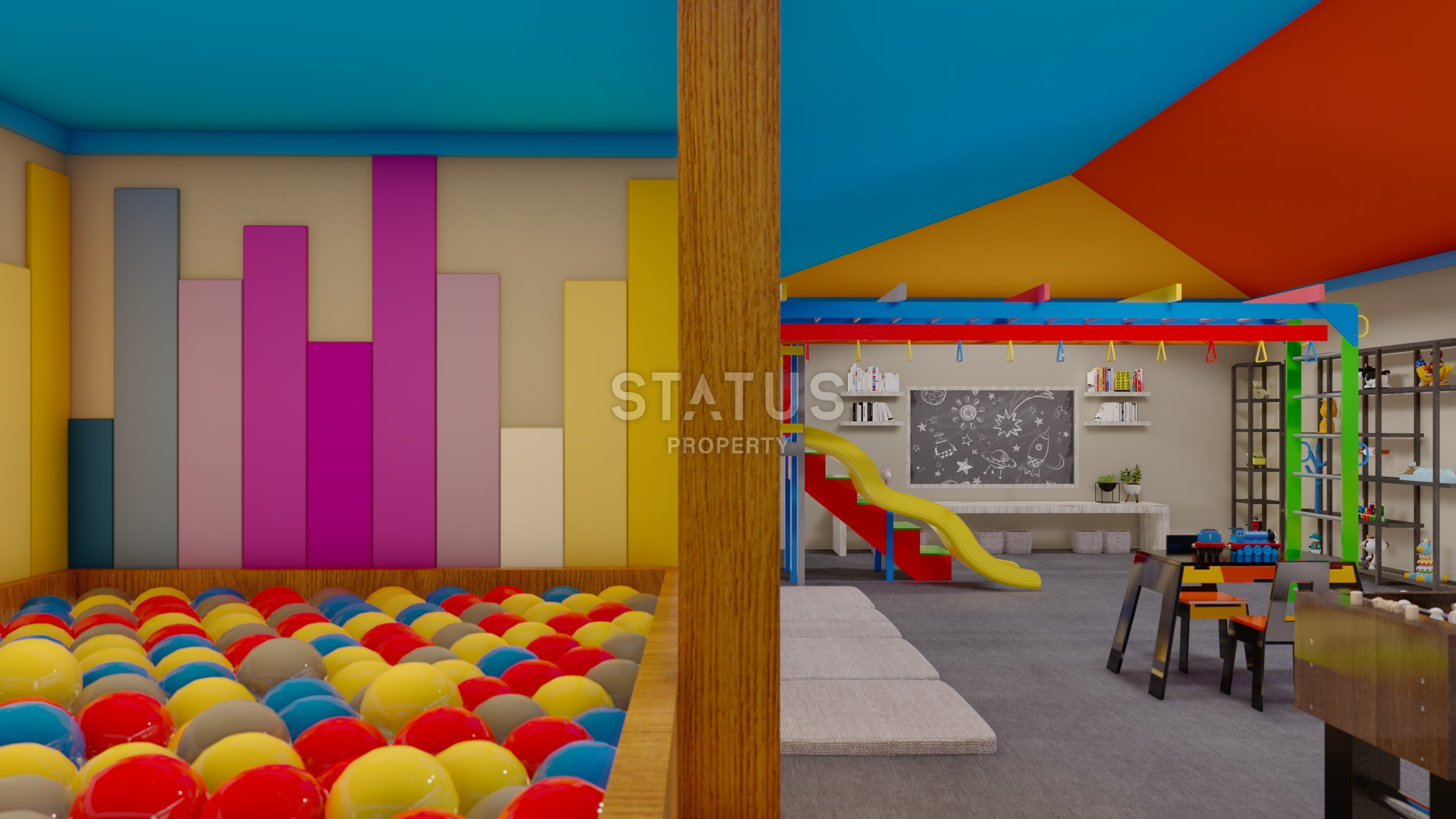 Стильный проект возле Таврских гор в районе Каргыджак, 61 – 214 м2 фото 20